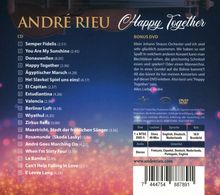 André Rieu (geb. 1949): Happy Together (Deluxe Edition), 1 CD und 1 DVD