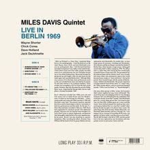 Miles Davis (1926-1991): Live In Berlin 1969 (180g) (Limited Edition), LP