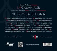 Raquel Andueza - Yo Soy La Locura, CD