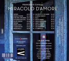 Francesco Cavalli (1602-1676): Arien &amp; Duette "Miracolo D'Amore", CD