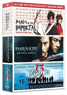 Takashi Miike Box, 3 DVDs