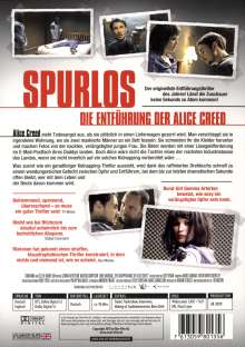 Spurlos - Die Entführung der Alice Creed, DVD