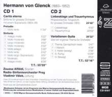 Hermann von Glenck (1883-1952): Sinfonie "Carita eterna", 2 CDs