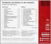 Hackbrett &amp; Zithern in der Schweiz, CD