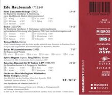 Edu Haubensak (geb. 1954): Falsches Konzert für 97 Saiten I-IV, CD