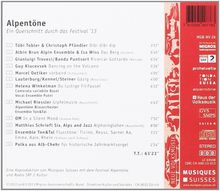 Alpentöne - Ein Querschnitt durch das Festival 2013, CD