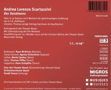 Andrea Lorenzo Scartazzini (geb. 1971): Der Sandmann, CD