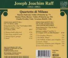 Joachim Raff (1822-1882): Streichquartette Nr.1 &amp; 7, CD