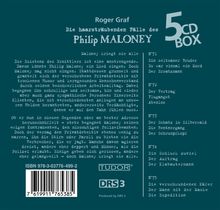 Roger Graf: Philip Maloney Box Vol. 15, 5 CDs