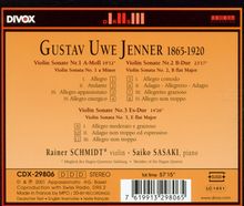 Gustav Jenner (1865-1920): Violinsonaten Nr.1-3, CD