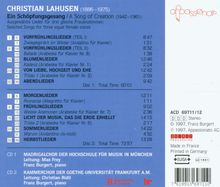 Christian Lahusen (1886-1975): Ein Schöpfungsgesang, 2 CDs