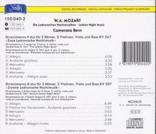 Wolfgang Amadeus Mozart (1756-1791): Divertimenti KV 247 &amp; 287, CD