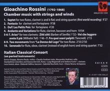 Gioacchino Rossini (1792-1868): Kammermusik mit Streichern &amp; Bläsern, CD