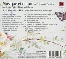 Adalberto Maria Riva - Musique et nature, CD