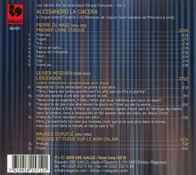 Alessandro La Ciacera - Oeuvres de Du Mage / Messiaen / Durufle, CD
