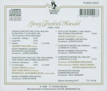 Georg Friedrich Händel (1685-1759): Orgelkonzert Nr.13, CD
