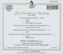 Felix Mendelssohn Bartholdy (1809-1847): Konzert für Klavier &amp; Streicher a-moll, CD