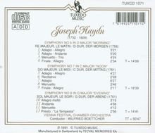 Joseph Haydn (1732-1809): Symphonien Nr.6-8 "Die Tageszeiten", CD