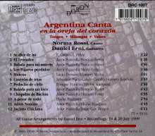 Norma Rossi - Argentina Canta, CD