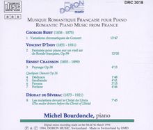 Michel Bourdoncle - Musique Romantique Franciase, CD