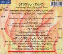 Igor Strawinsky (1882-1971): L'Histoire du Soldat, 2 CDs