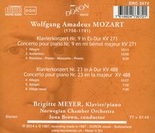 Wolfgang Amadeus Mozart (1756-1791): Klavierkonzerte Nr.9 &amp; 23, CD