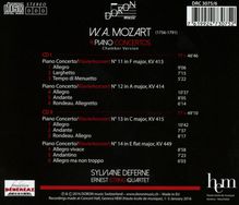 Wolfgang Amadeus Mozart (1756-1791): Klavierkonzerte Nr.11-14 (Version für Klavier &amp; Streichquartett), 2 CDs
