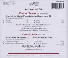 Edouard Lalo (1823-1892): Symphonie espagnole für Violine &amp; Orchester op.21, CD