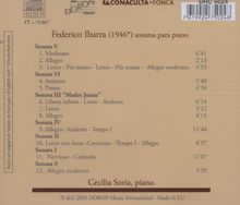 Federico Ibarra (geb. 1946): Klaviersonaten Nr.0-6, CD