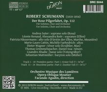 Robert Schumann (1810-1856): Der Rose Pilgerfahrt op.112, CD