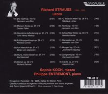 Richard Strauss (1864-1949): Lieder, CD