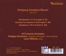 Wolfgang Amadeus Mozart (1756-1791): Symphonie Nr.40, CD