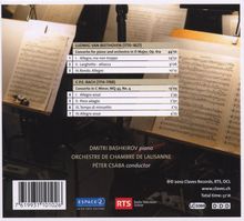 Dmitri Bashkirov - Klavierkonzerte von Beethoven &amp; CPE Bach, CD