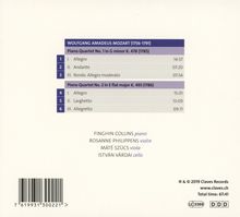 Wolfgang Amadeus Mozart (1756-1791): Klavierquartette Nr.1 &amp; 2, CD