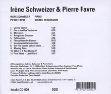 Irene Schweizer &amp; Pierre Favre: Irene Schweizer &amp; Pierre Favre, CD