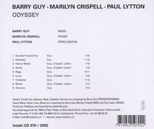 Barry Guy, Marilyn Crispell &amp; Paul Lytton: Odyssey, CD