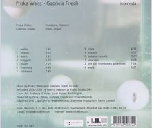 Priska Walss (geb. 1964): Intervista, CD