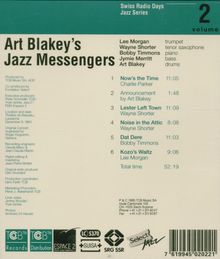 Art Blakey (1919-1990): Swiss Radio Days Jazz Series Vol. 2: Lausanne 1960, Part I, CD