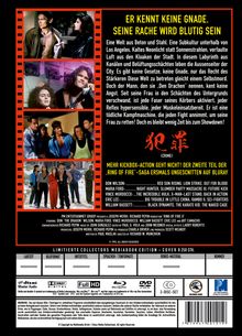 Bloodfist Fighter 4 (Ring of Fire 2) (Blu-ray &amp; DVD im Mediabook), 1 Blu-ray Disc und 1 DVD