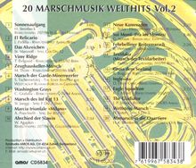 20 Marschmusik Welthits Vol.2, CD