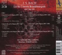 Johann Sebastian Bach (1685-1750): Brandenburgische Konzerte Nr.1-6, 2 Super Audio CDs