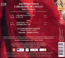 Jean Philippe Rameau (1683-1764): Suiten für Orchester, 2 Super Audio CDs