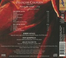 Francois Couperin (1668-1733): Pieces de Viole 1728, Super Audio CD