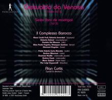 Carlo Gesualdo von Venosa (1566-1613): Madrigali a cinque voci Libro VI, CD