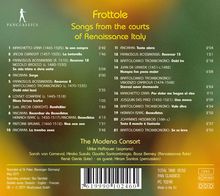 Frottole - Songs from the Courts of Renaissance Italy, CD
