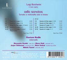 Luigi Boccherini (1743-1805): Sonaten für Cello &amp; Bc G.2b,4,5,11,17,565,566,579, 2 CDs
