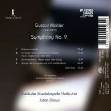 Gustav Mahler (1860-1911): Symphonie Nr.9, Super Audio CD