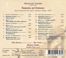 Alessandro Scarlatti (1660-1725): Rosinda ed Emireno - Arien und Duette aus der Oper "L'Emireno" (Neapel 1697), CD