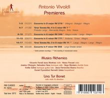 Antonio Vivaldi (1678-1741): Vivaldi Premieres, CD
