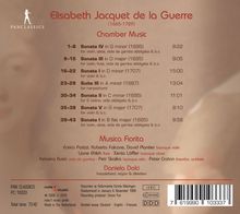 Elisabeth-Claude Jacquet de la Guerre (1665-1729): Sonaten Nr.1-6 für 1 oder 2 Violinen &amp; Bc, CD